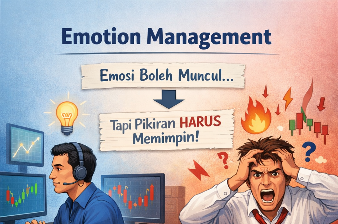 Kenapa Banyak Trader Sebenarnya Gagal Bukan Karena Chart, Tapi Karena Emosi